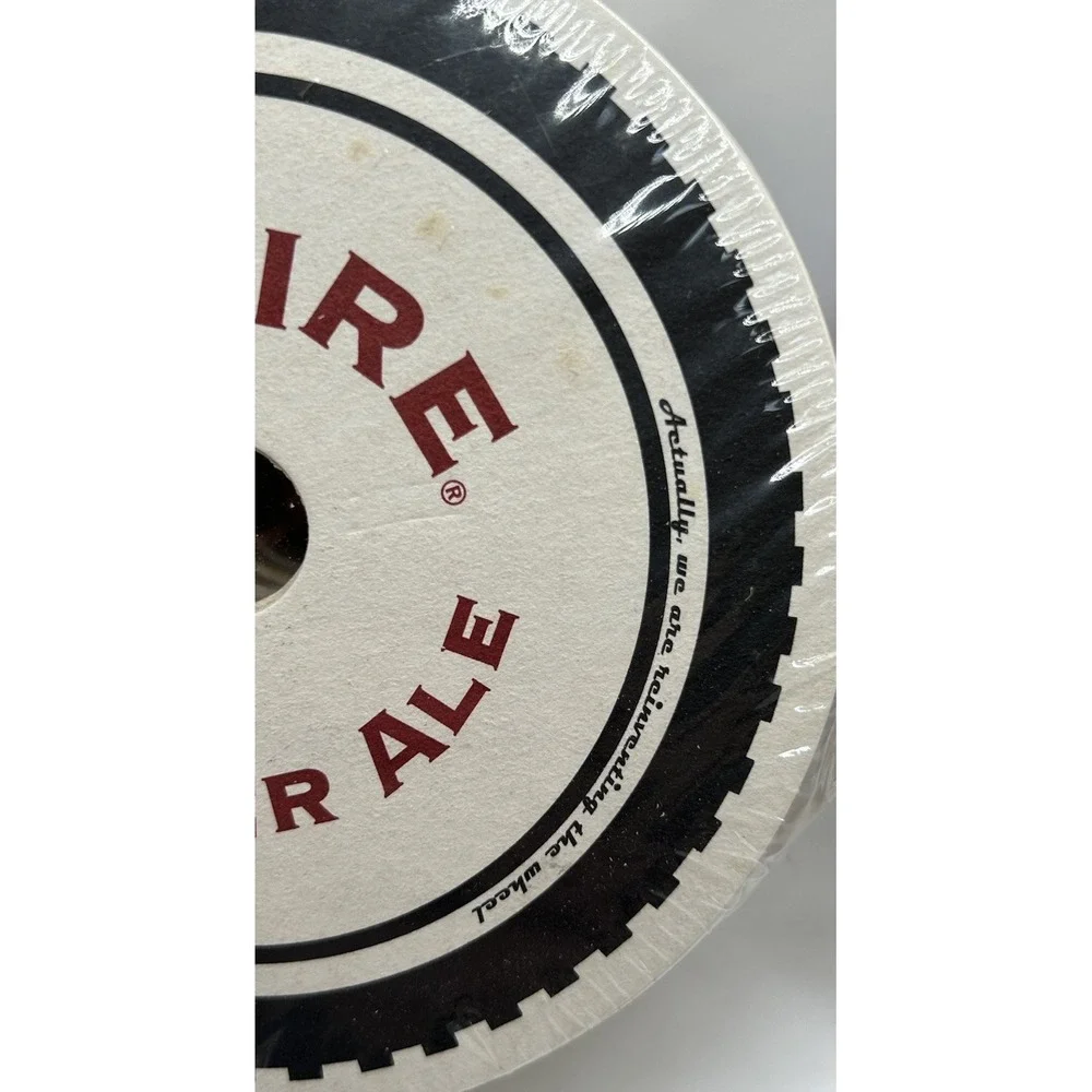 Fat Tire Amber Ale New Belgium Bar Disposable Cardboard Coasters Mancave 100 Pcs